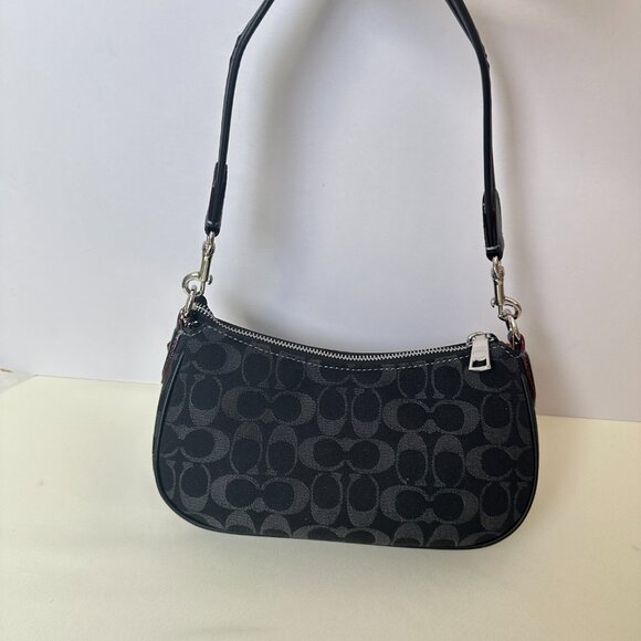 Coach Black Shoulder Bag Underarm Bag - Picture 2 of 14